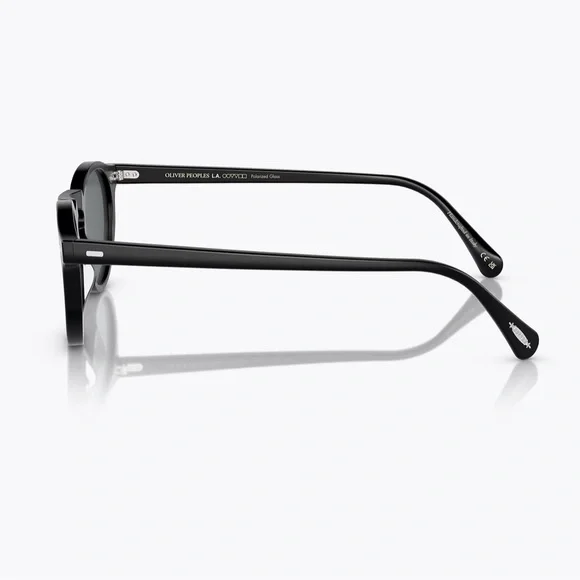 Oliver Peoples Gregory Peck Black Sunglasses - Picture 5 of 9